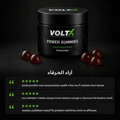 VOLT X POWER Gummies — Gummies au Shilajit