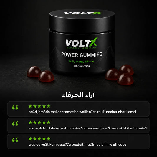 VOLT X POWER Gummies — Gummies au Shilajit